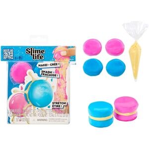 Slime Life Macaron DIY Slime Kit Make Smash Stretch Food Slime MGA Ages 8+
